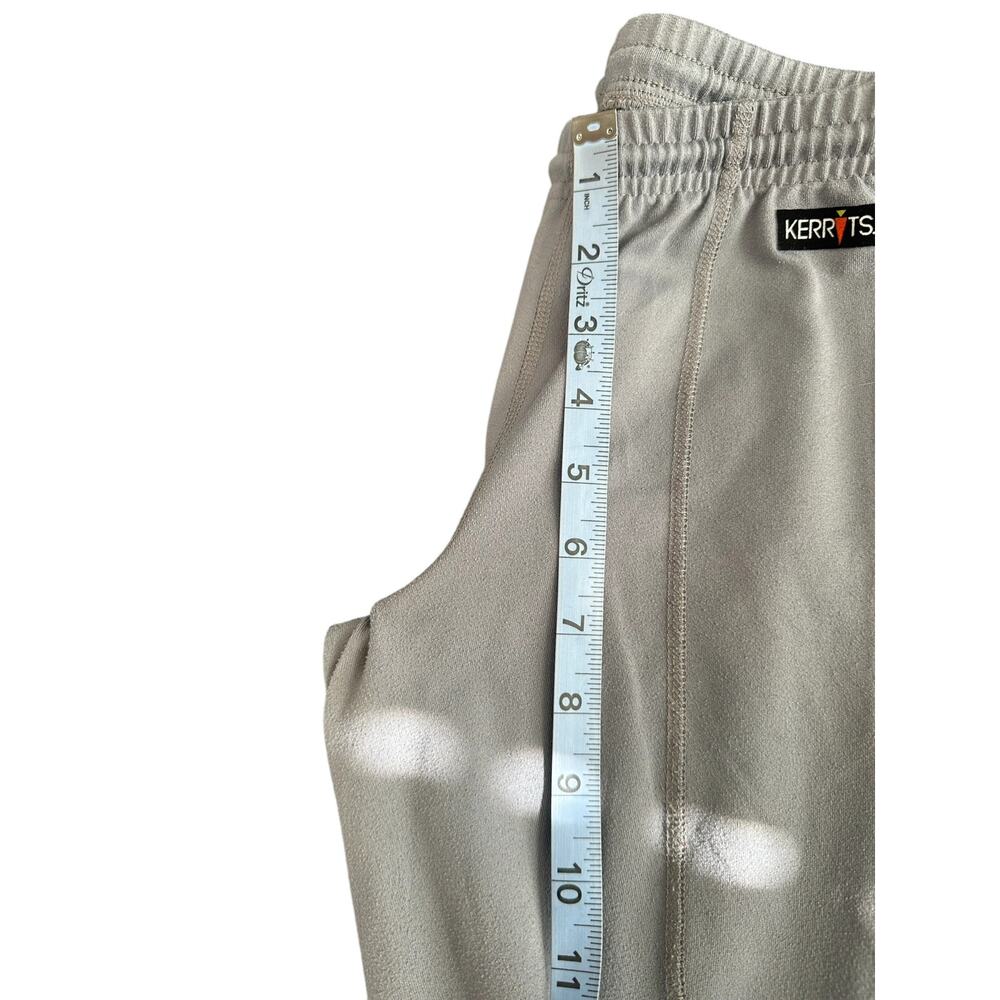 Kerrits Girl's Gray Drawstring Stretch Equestrian Riding Leggings Large - Picture 11 of 13